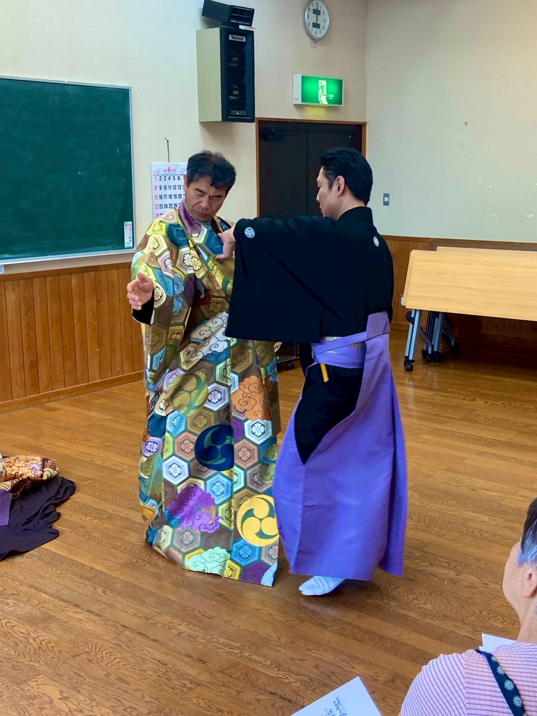 能装束を纏う参加者